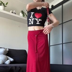 I ❤️ NY Black Graphic Baby Tee